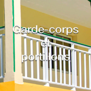 Garde-corps et portillons de garde-corps