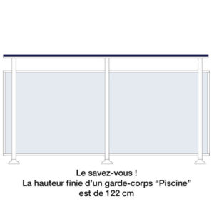 Garde-corps vitré STADIP