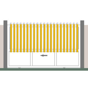 Portail coulissant Marine