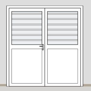 Porte Alizée double