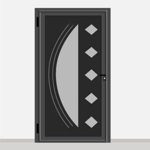 Porte prestige s anthracite