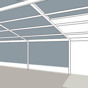 Store velum motorisé – toile pvc FERRARI